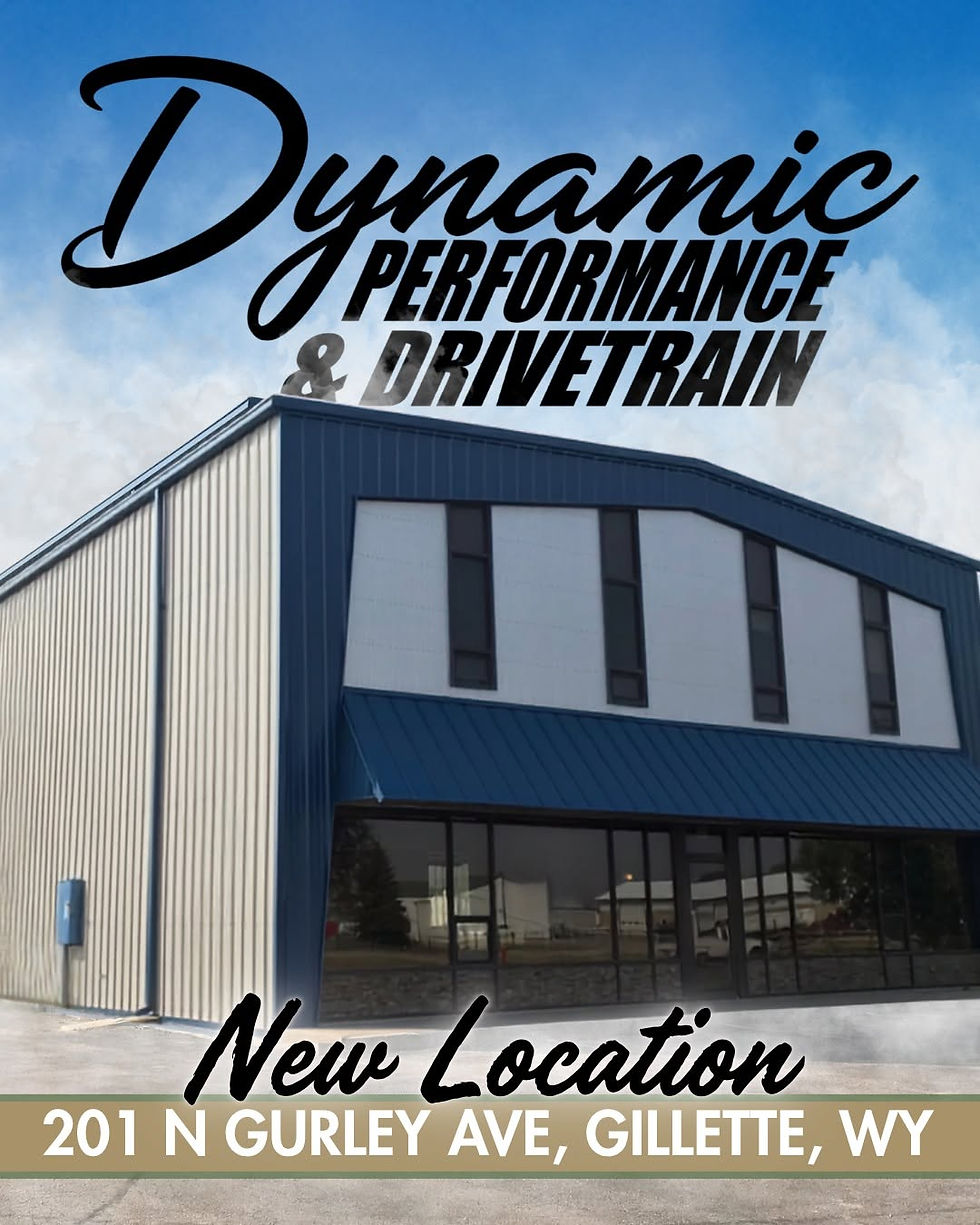 Transmission shop new location Gillette WY poster