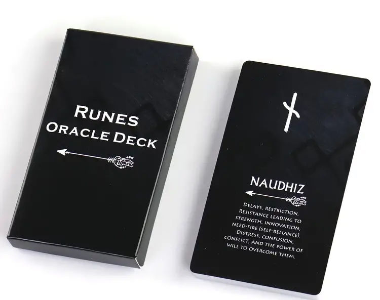 Miniatyrbild: Runor Oracle kort