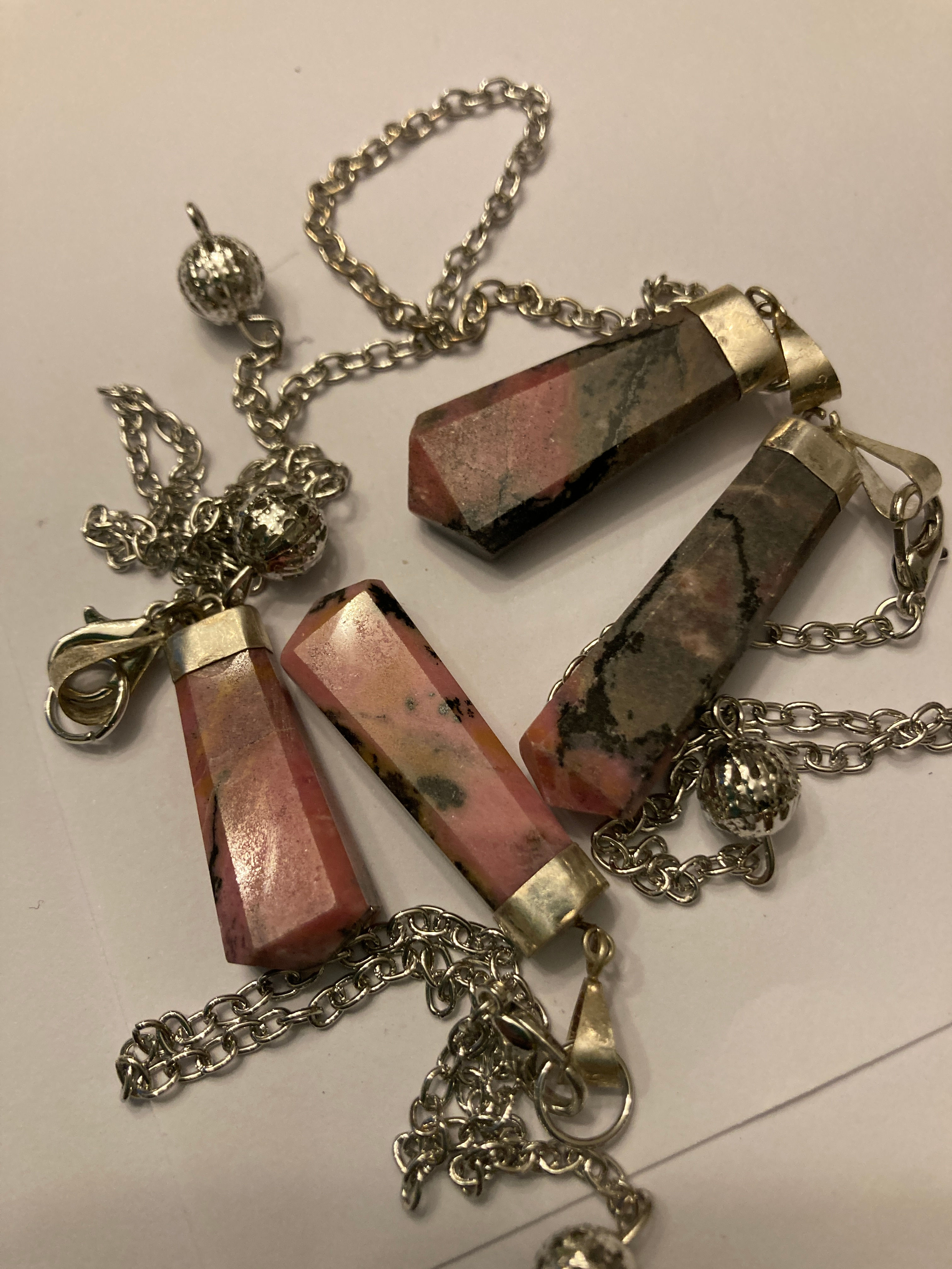 Pendel Rhodonit Nr. 174