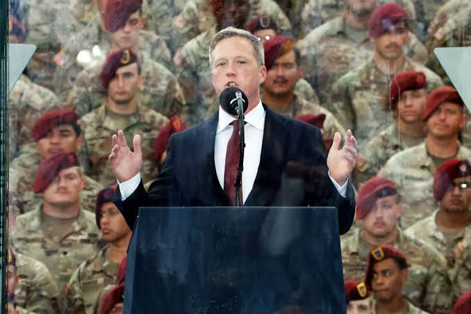 Dan Driscoll durante su gestión como secretario del Ejército de Estados Unidos