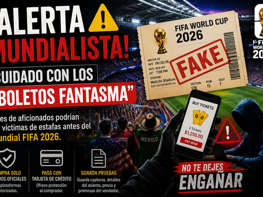Fans searching for FIFA World Cup 2026 tickets are being warned about ghost ticket scams and fraudulent online sellers.