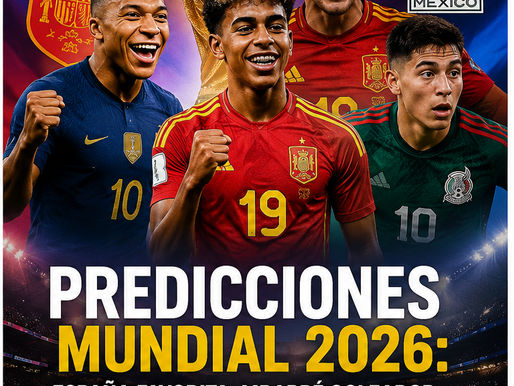 Predicciones Mundial 2026 con España favorita, Mbappé goleador y Lamine Yamal como figura destacada.