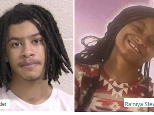 Escena judicial relacionada con el caso de adolescente condenado por la muerte de una niña de 13 años en Alton, Illinois.