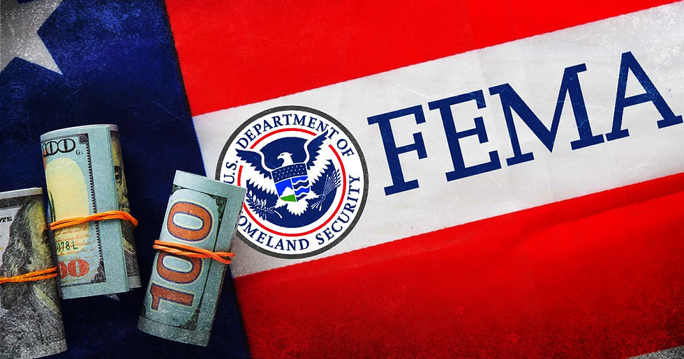 FEMA disaster recovery funding supporting infrastructure repairs and community resilience projects in Missouri and neighboring states.
