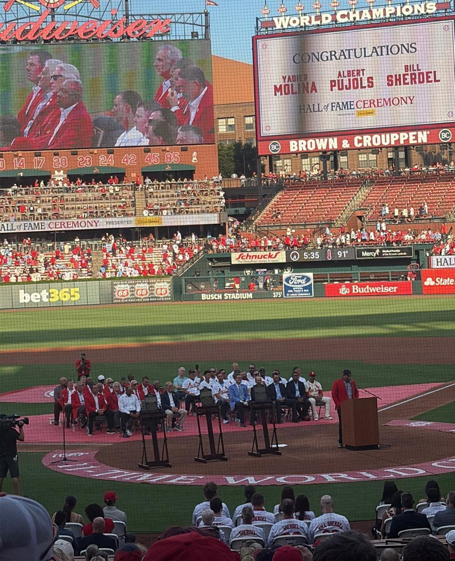 Albert Pujols y Yadier Molina