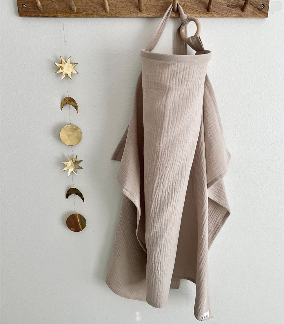 Thumbnail: Cross-Border Cotton Nursing Cover Shawl (Double Layer)