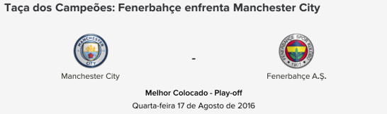 Resultado do Sorteio