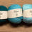Thumbnail: 2 colour coordinated balls of Alba yarn