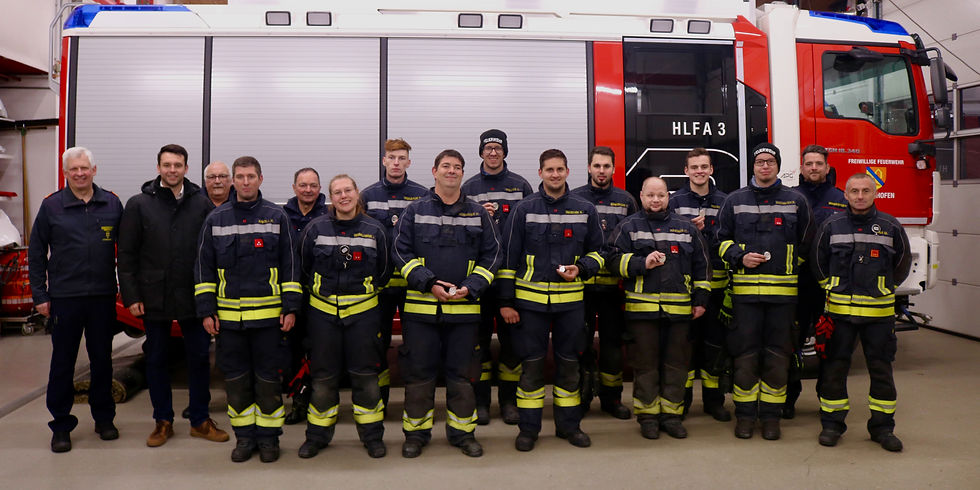 Ernsthofen, 23.11.2025 - Abschlussprüfung technischer Einsatz