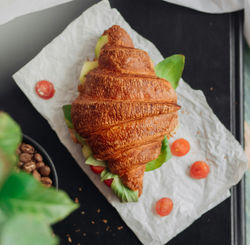 Croissant jambon