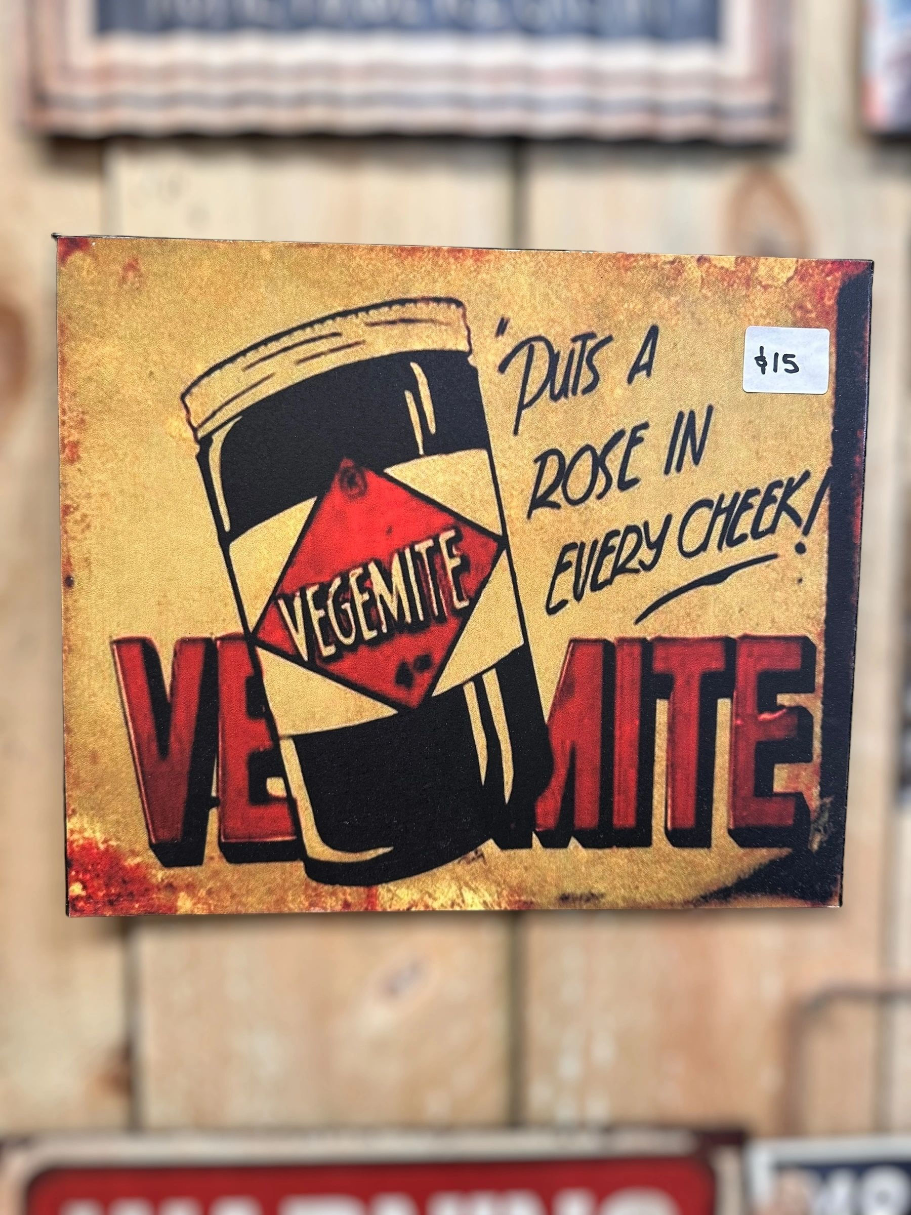 Vintage Vegemite Sign