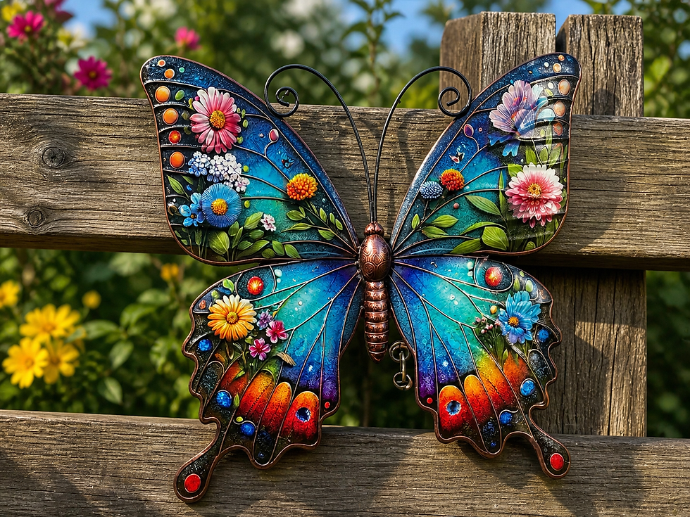 3D Metal Art Butterfly – image 2