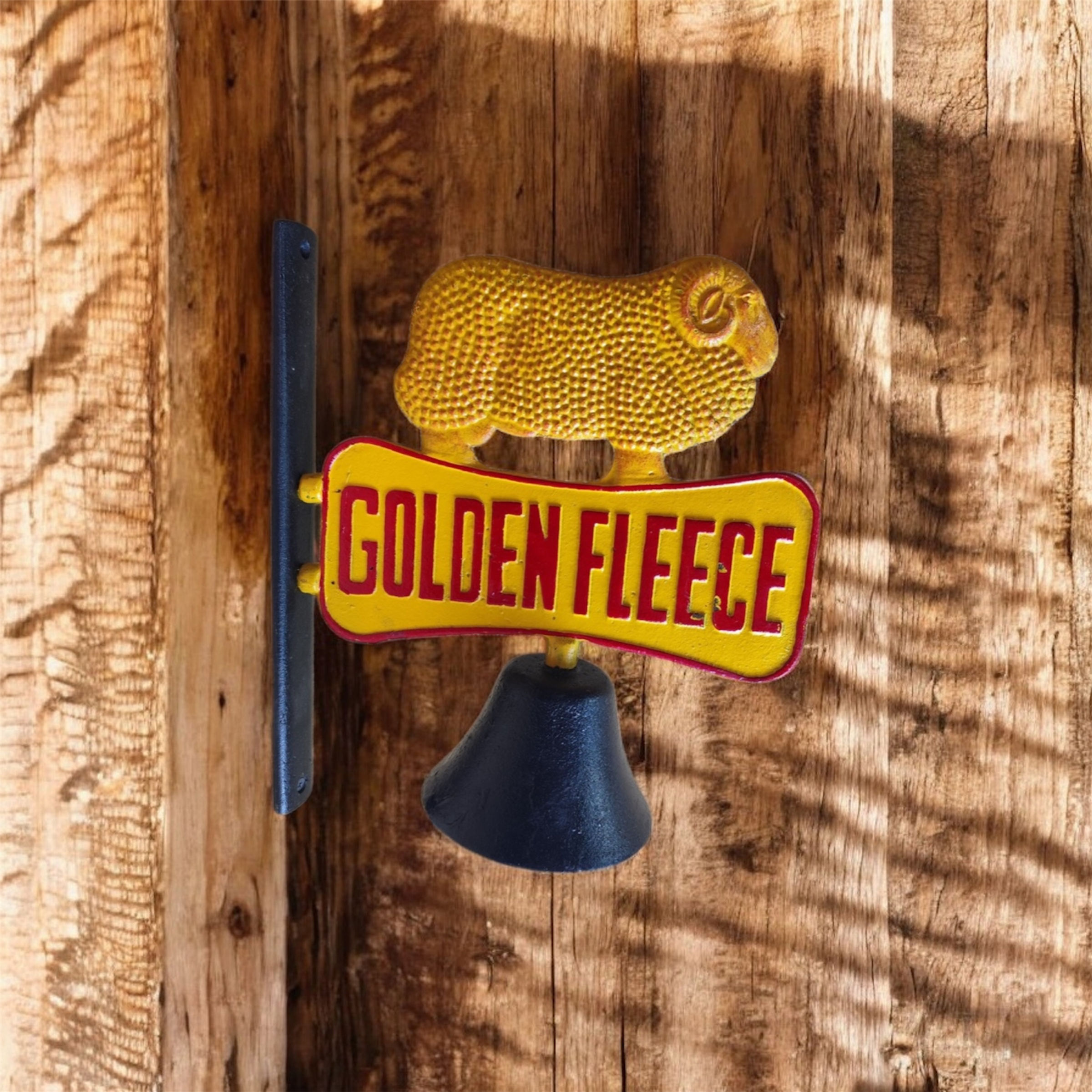 Golden Fleece Cast Iron Bell