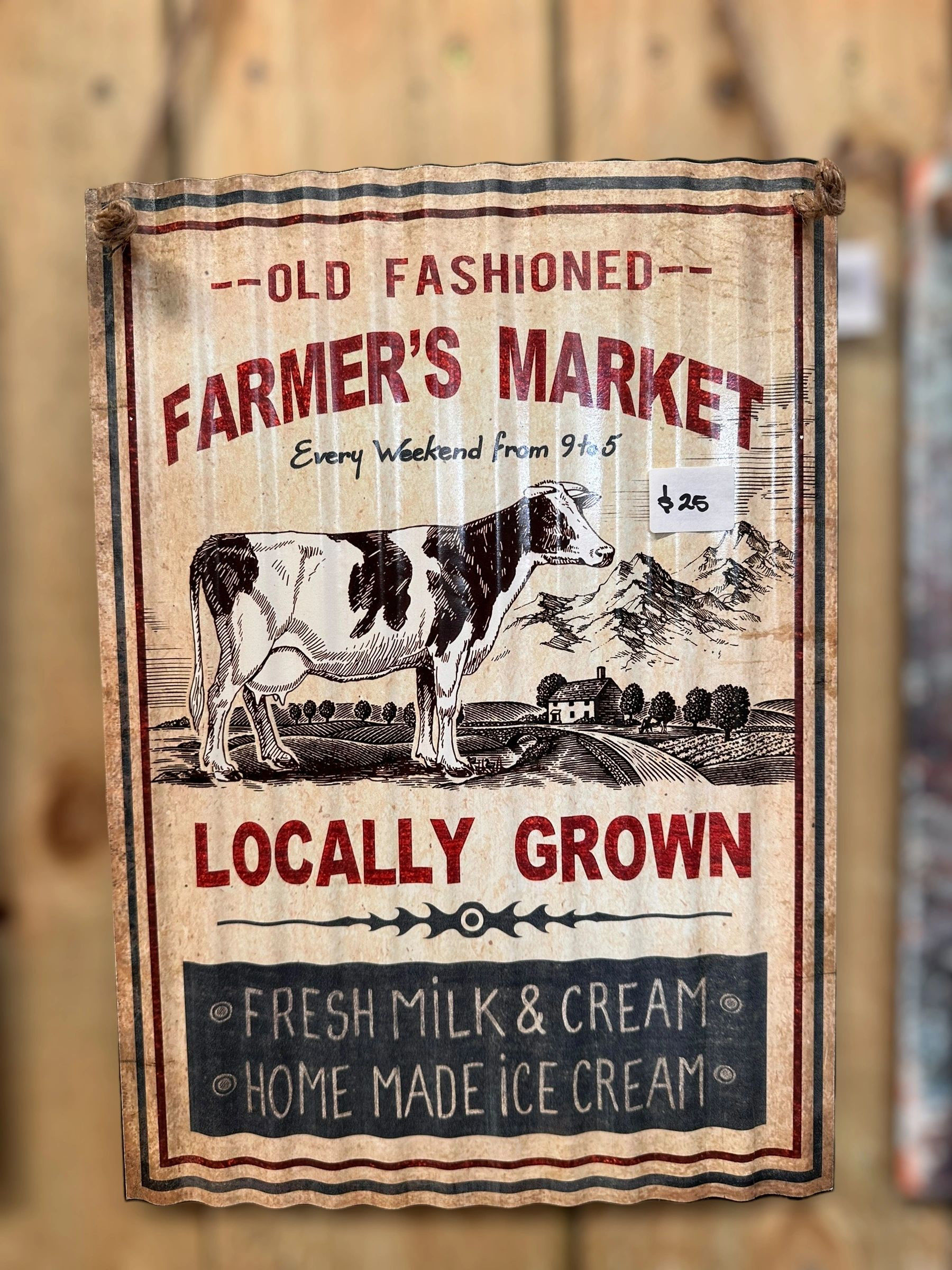 Farmer’s Market Sign
