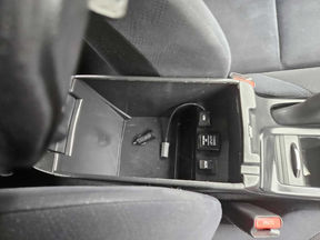 Central console before valet