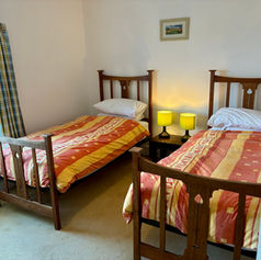 Twin bedroom's beds
