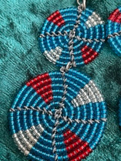 Thumbnail: Beadwork Earrings
