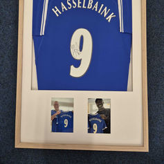Hasselbank framed sports shirt