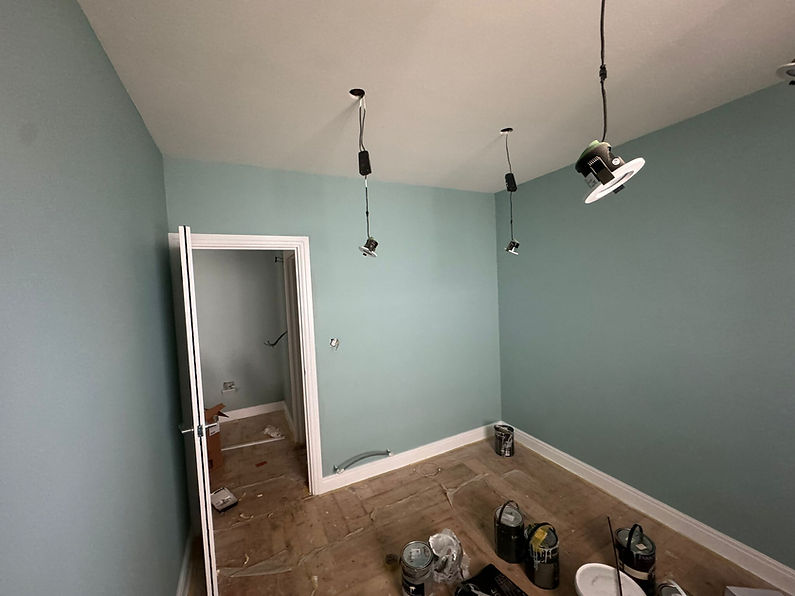 Garage conversion to an additional room