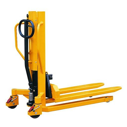 Manual hydraulic high lift pallet truck