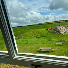 Outside the bedroom
