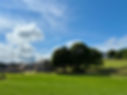View over the fields