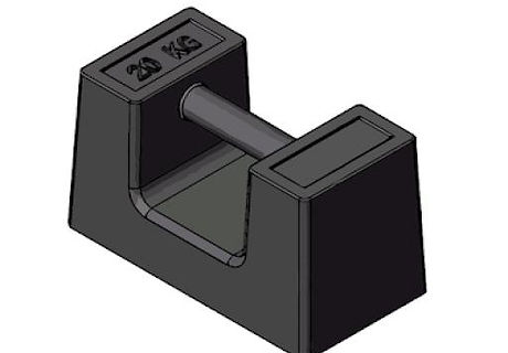 Hand test weights TW