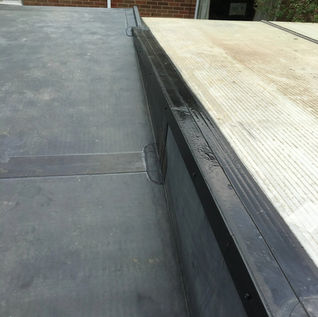 Rubberbond roof and edging