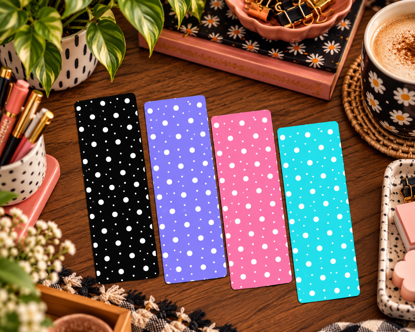 Polka Dot Bookmark Collection