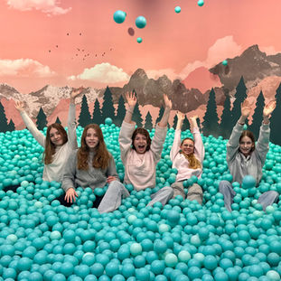 5 Mädels feiern einen Kindergeburtstag in Mpnchen 