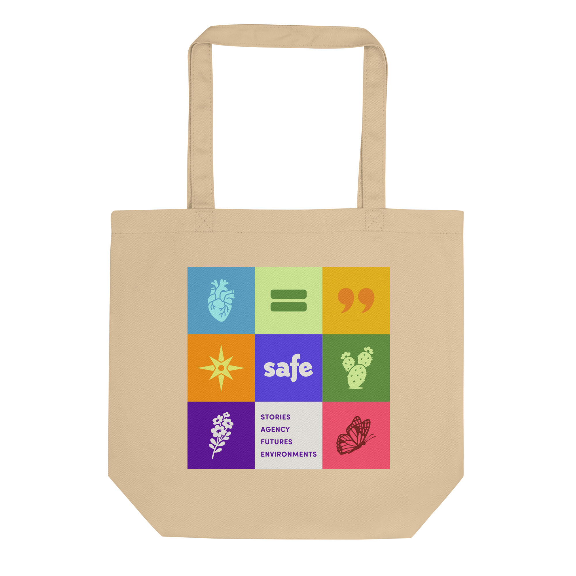 SAFE Grid Tote Bag