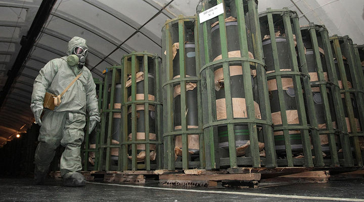 US long overdue destroying its chemical weapons, Putin says as Russia completes disposal