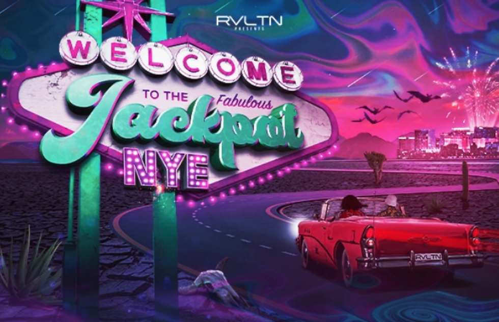 Jackpot New Years eve in Las Vegas