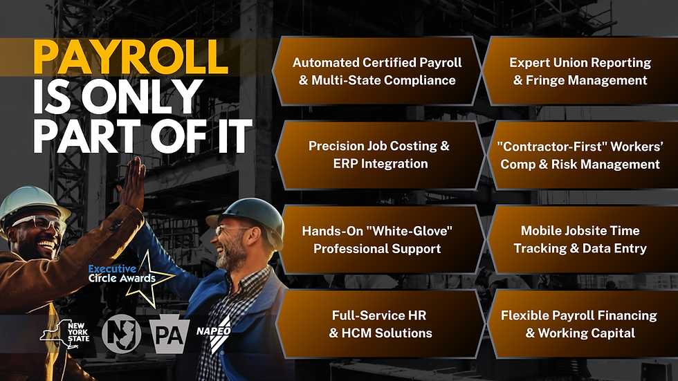 Payroll Is Only Part Of It At My Construction Payroll 