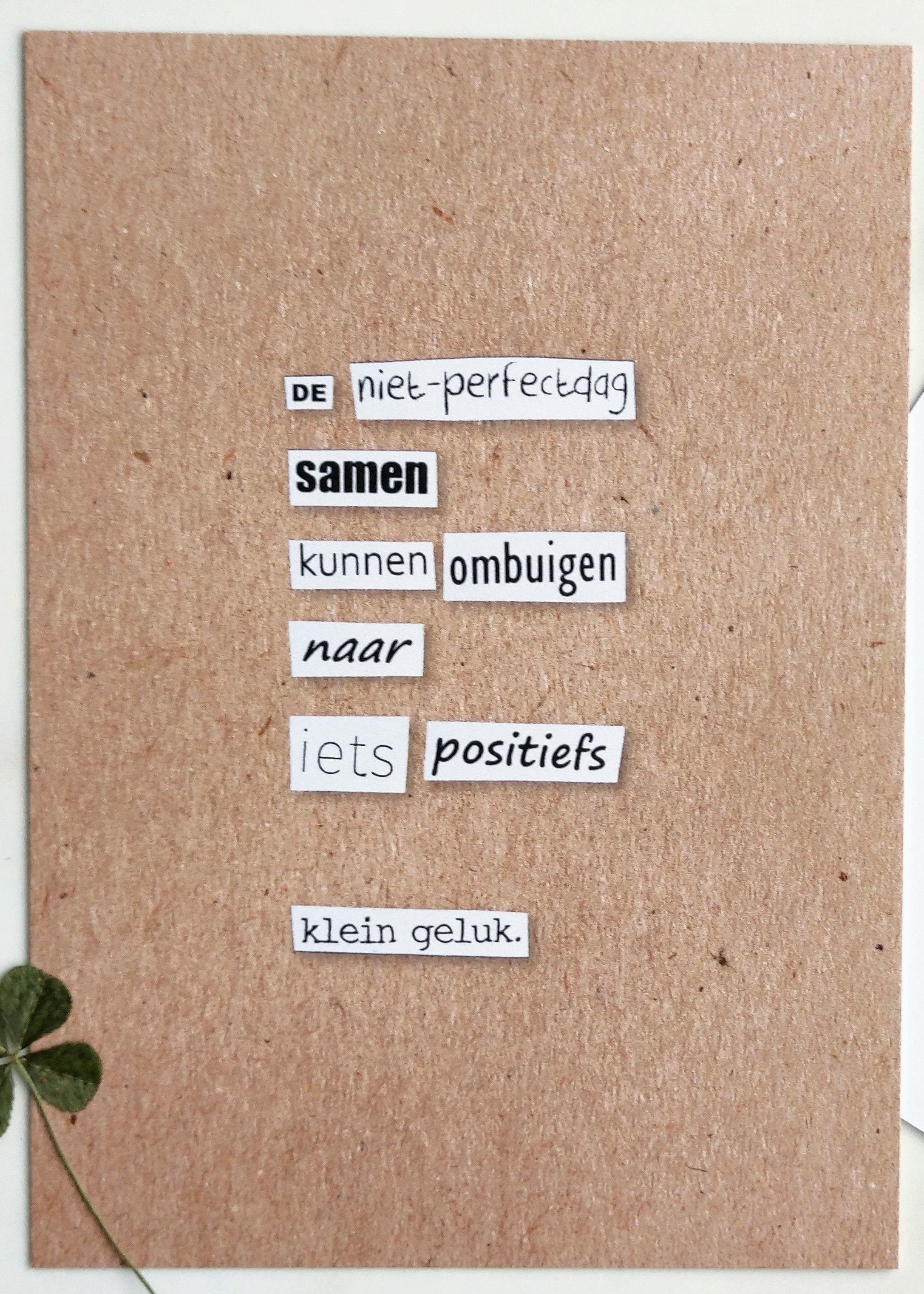 niet-perfectdag - postkaart