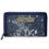 Thumbnail: "Anaconda Tears" Printed Leather Zip Around Wallet