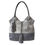Thumbnail: "Mercer" Hair Calf Leather Whipstitch Shopper Tote