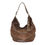 Thumbnail: Chevron Whipstitched Snake/ Suede Hobo