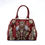 Thumbnail: "Baroque" Romantic Floral Tapestry Satchel