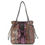 Thumbnail: Lions Gate Knocker Leather & Haircalf Tote Bag w/ Magic Wallet