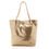 Thumbnail: "Egyptian Icon" Vegan Leather Shopper Tote w/ Removable Tassel keychain