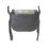 Thumbnail: Boho Hair Calf Leather Whipstitch Saddle Bag