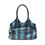 Thumbnail: Sharif Couture Water Snake Leather Ruched Shopper Tote