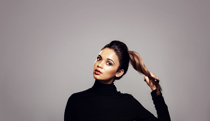 Model in Black