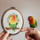 Thumbnail: Personalised Hand Painted Silk Pet Portrait - Pet Memorial Gift - Oval S