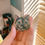 Thumbnail: Cat shape keychain - Cat wood keyring - Customise present