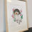 Thumbnail: Personalised Gifts Pet Portrait - Customise Oak Frame Portrait from Photo