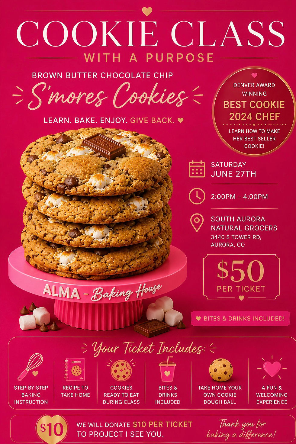 Cookie Class with a Purpose