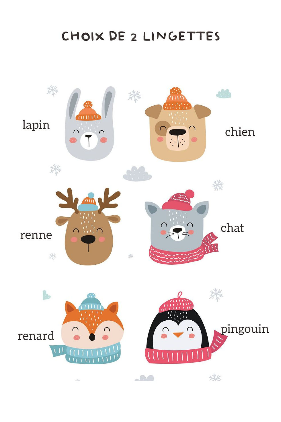 Miniature : 🎄LES LINGETTES FRIMOUSSES - Collection NOËL - Kit couture enfant