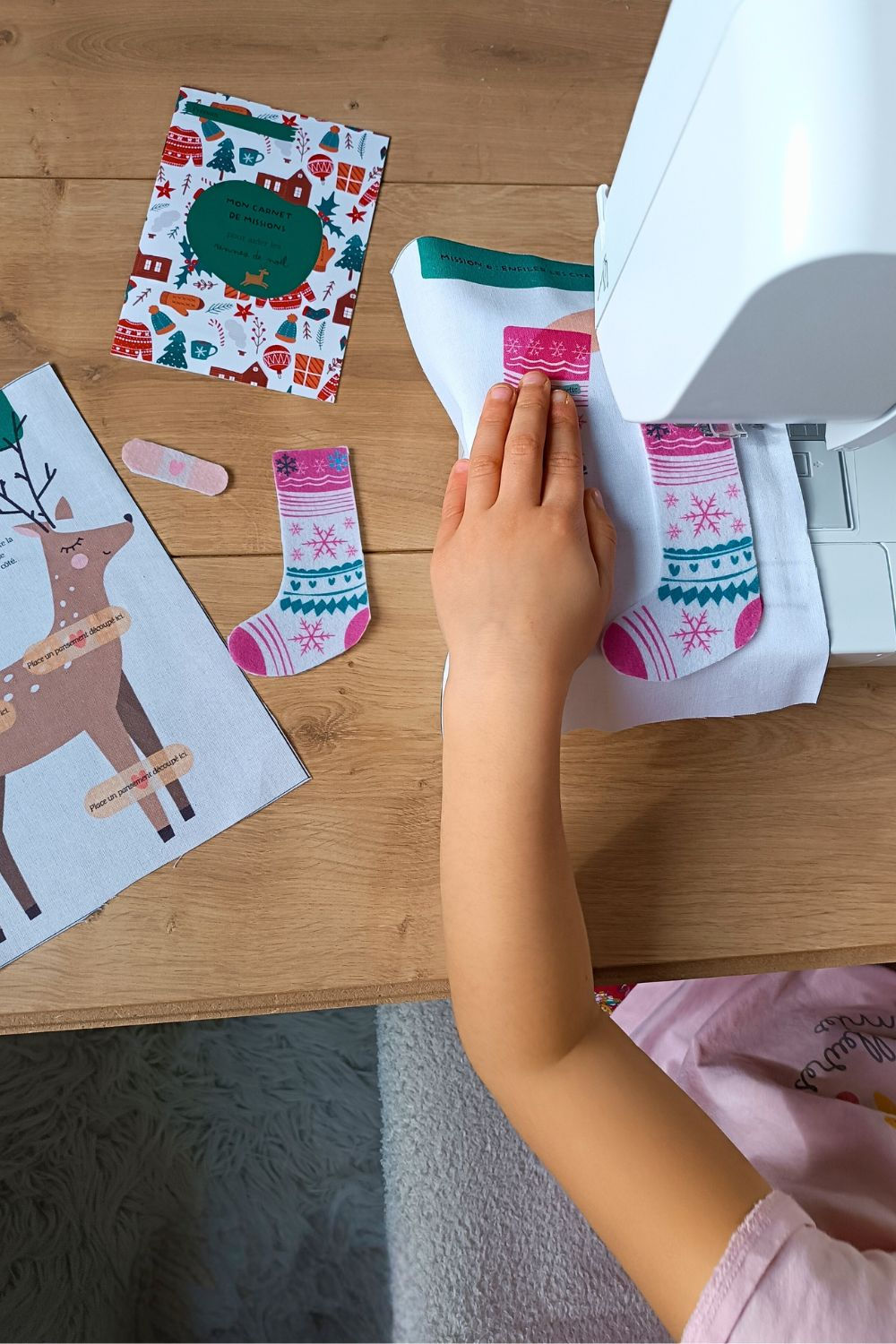 🦌MISSION RENNES- Kit couture enfant - Apprendre les bases